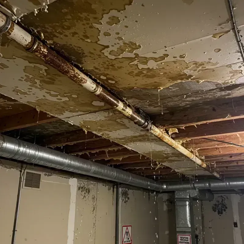 Ceiling Water Damage Repair in Harristown, IL